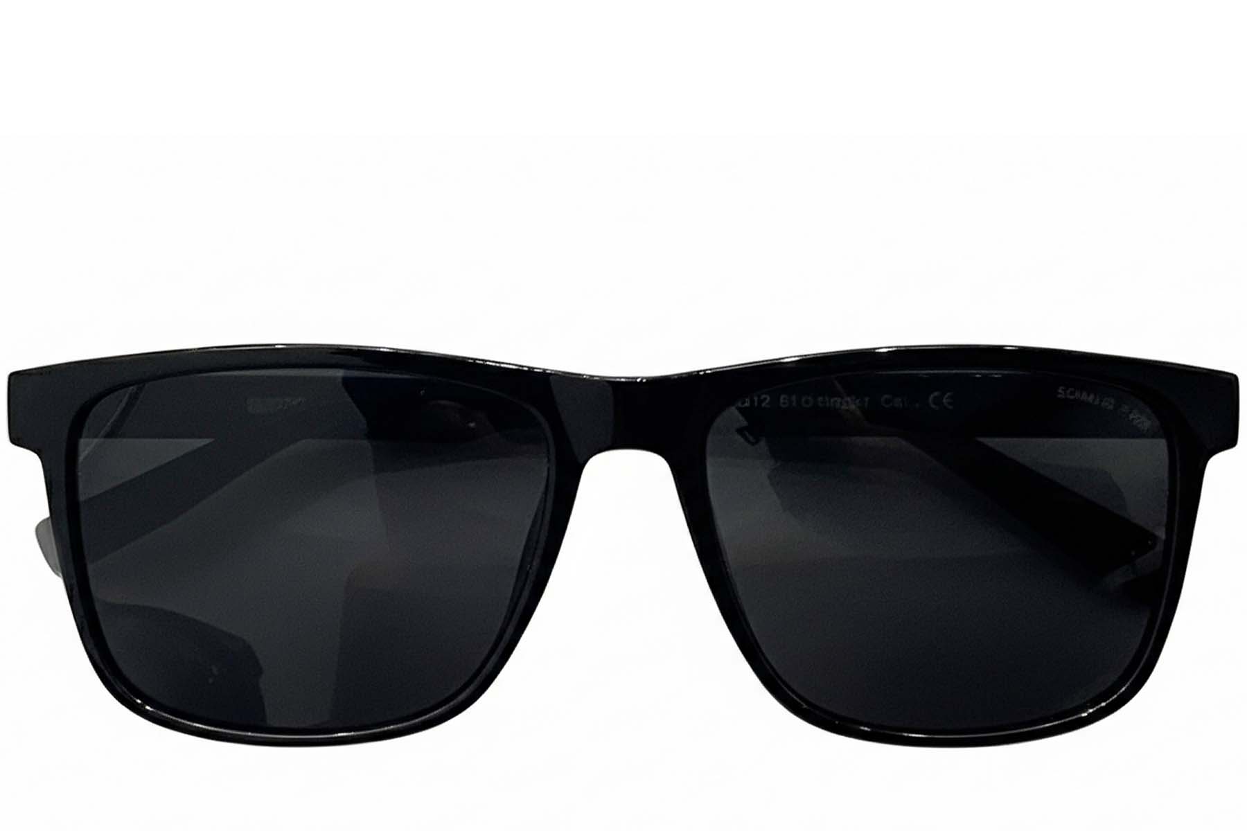 BS0824-0204_Black_Rectangular_TR90_sunglasses_front