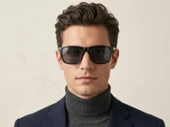BS0824-0205_Black_Rectangular_TR90_sunglasses-tryon_male