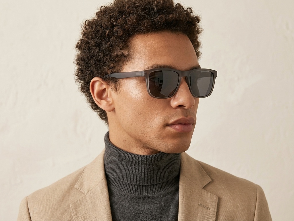 BS0824-0207_Grey_Rectangular_TR90_sunglasses-tryon_male
