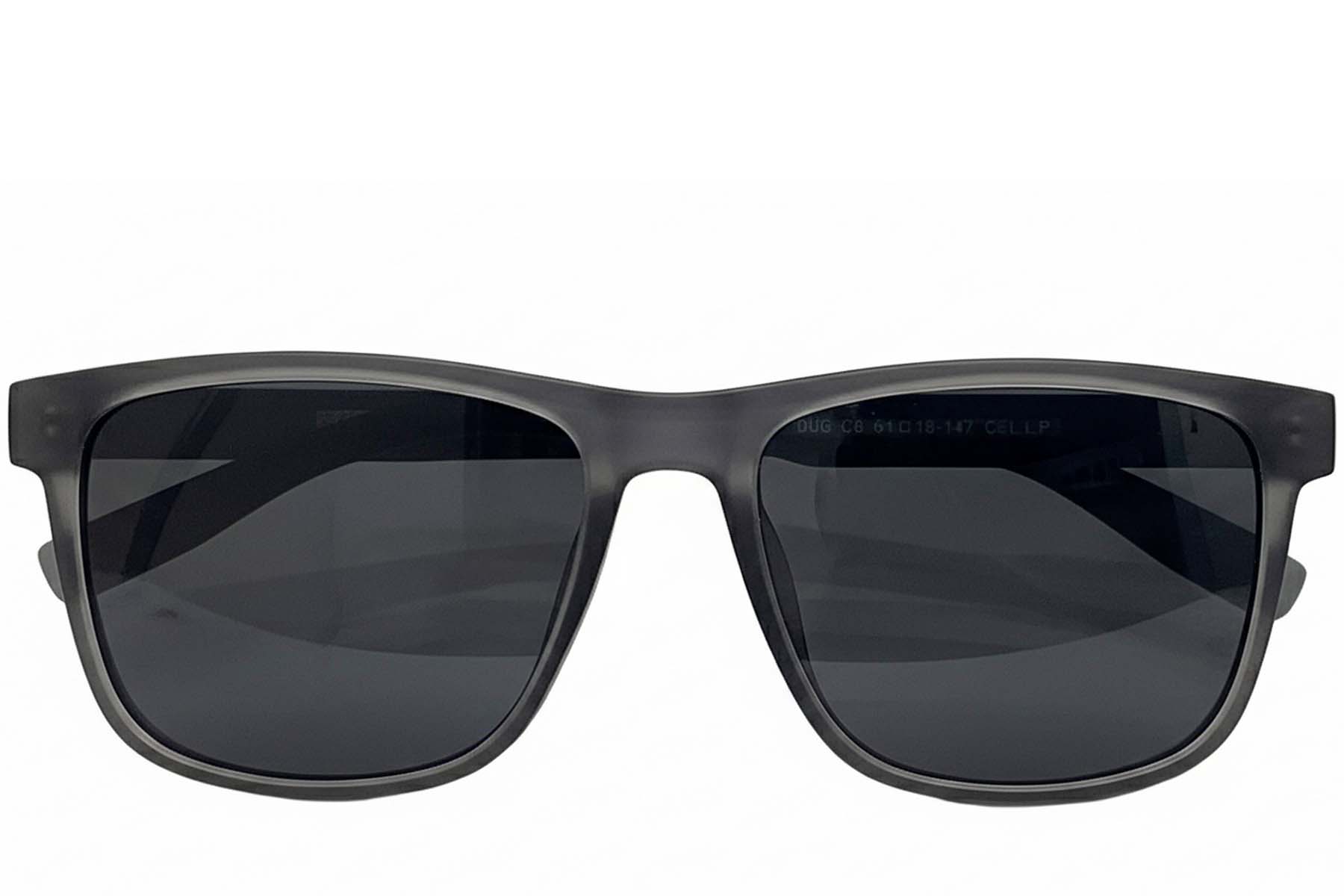 BS0824-0207_Grey_Rectangular_TR90_sunglasses_front