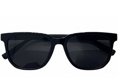 BS0824-0210_Black_Rectangular_TR90_sunglasses_front