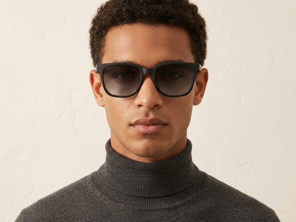 BS0824-0211_Black_Rectangular_TR90_sunglasses-tryon_male
