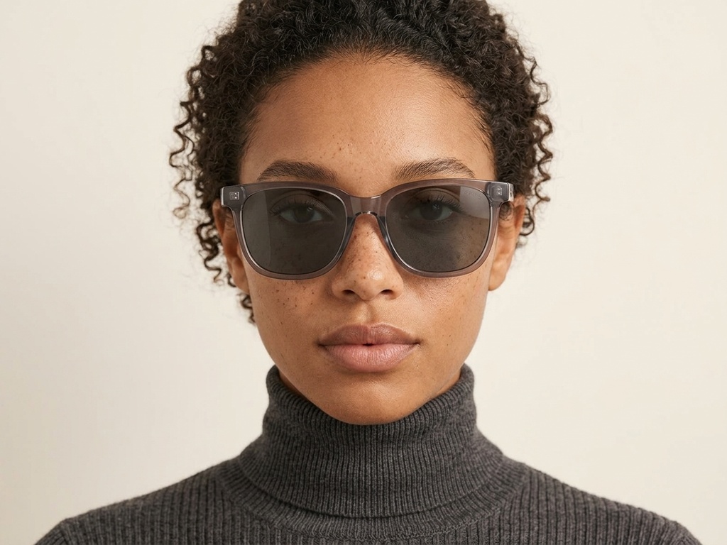 BS0824-0212_Grey_Rectangular_TR90_sunglasses-tryon_female