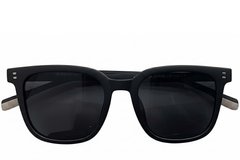 BS0824-0213_Black_Rectangular_TR90_sunglasses_front