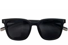 BS0824-0213_Black_Rectangular_TR90_sunglasses_front