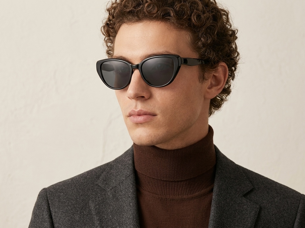BS0824-0218_Black_Butterfly_TR90_sunglasses-tryon_male