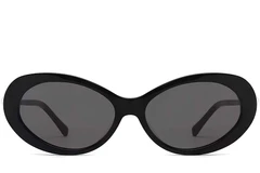 BS0824-0223_Black_Oval_TR90_sunglasses_front