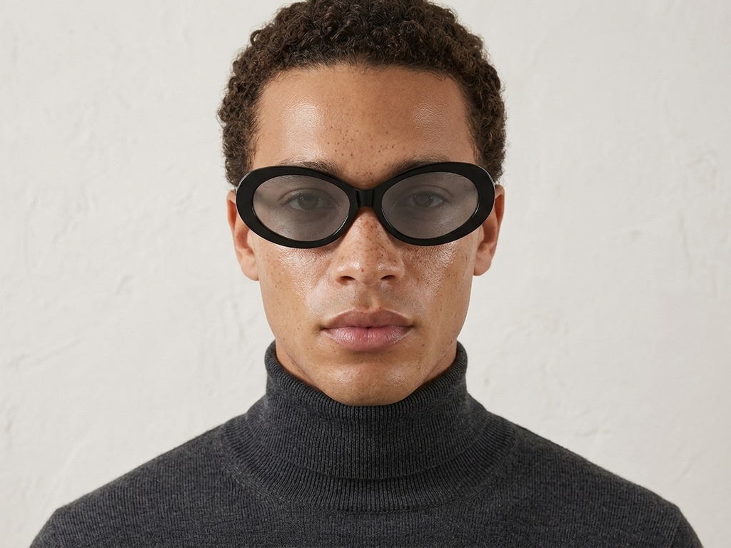 BS0824-0224_Black_Oval_TR90_sunglasses-tryon_male