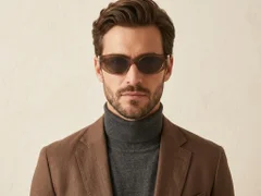 BS0824-0229_Brown_Oval_TR90_sunglasses-tryon_male