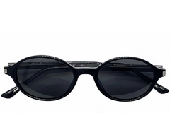 BS0824-0230_Black_Oval_TR90_sunglasses_front
