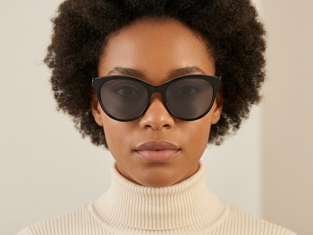 BS0824-0235_Black_Butterfly_TR90_sunglasses-tryon_female