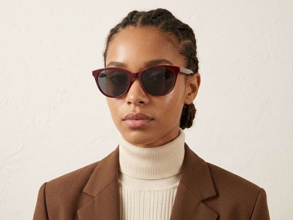 BS0824-0237_Red_Butterfly_TR90_sunglasses-tryon_female