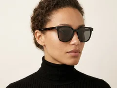 BS0824-0244_Black_Rectangular_TR90_sunglasses-tryon_female