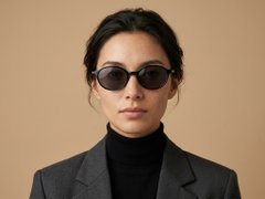 BS0824-0246_Black_Oval_TR90_sunglasses-tryon_female
