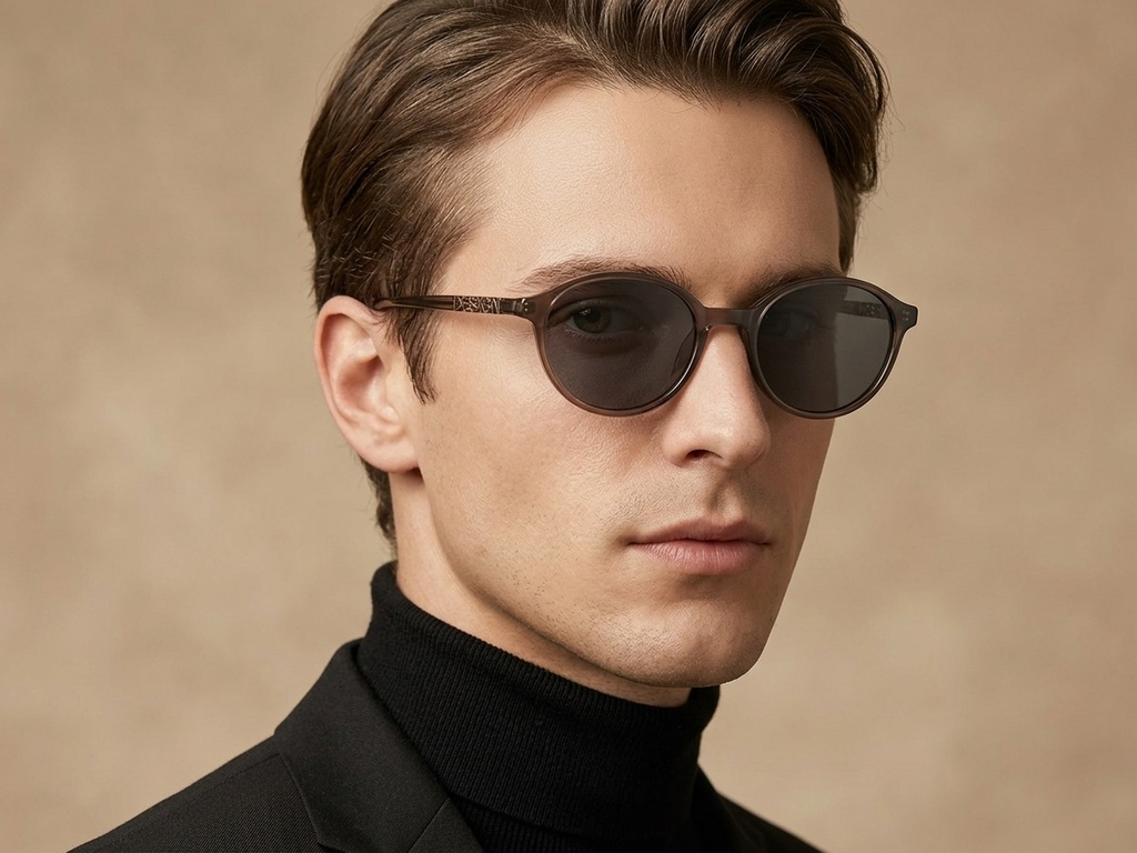 BS0824-0248_Brown_Oval_TR90_sunglasses-tryon_male