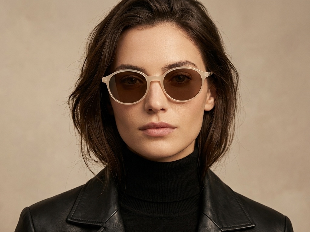 BS0824-0250_Cream_Oval_TR90_sunglasses-tryon_female