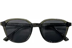 BS0824-0253_Green_Rectangular_TR90_sunglasses_front