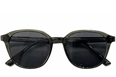 BS0824-0253_Green_Rectangular_TR90_sunglasses_front