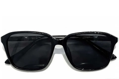 BS0824-0257_Black_Rectangular_TR90_sunglasses_front
