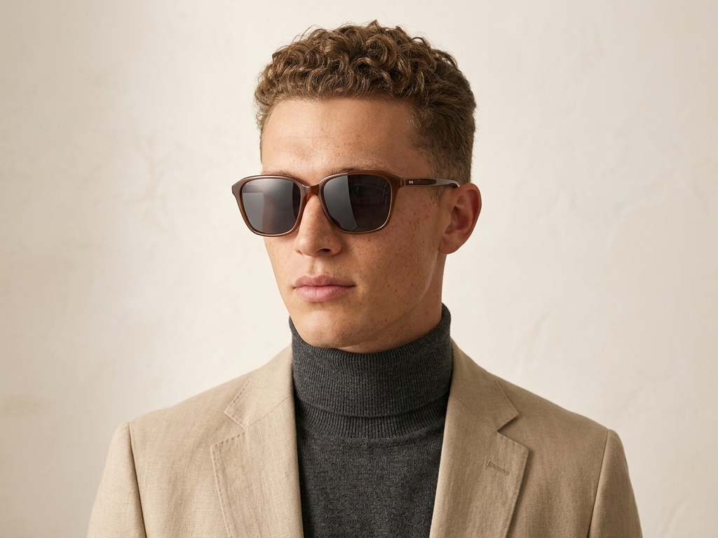 BS0824-0260_Brown_Rectangular_TR90_sunglasses-tryon_male