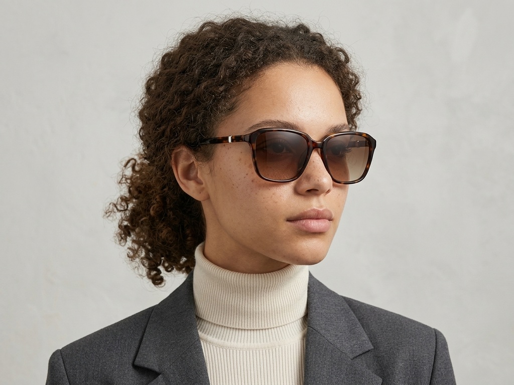 BS0824-0261_Tortoiseshell_Rectangular_TR90_sunglasses-tryon_female