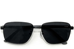 BS0824-0268_Black_Rectangular_Metal_sunglasses_front