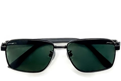 BS0824-0269_Black_Rectangular_Metal_sunglasses_front