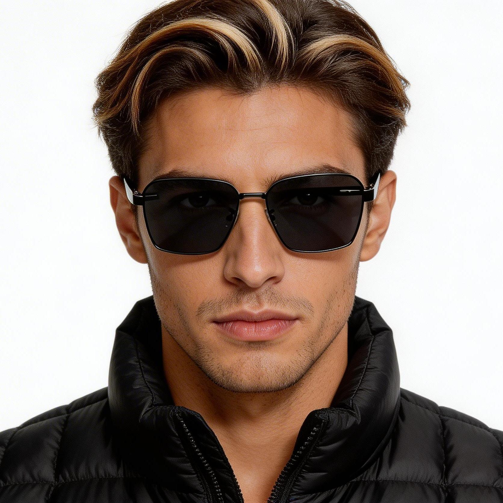 bs0824-0273_black_geometric_metal_sunglasses_model