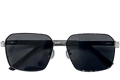 BS0824-0275_Black_Geometric_Metal_sunglasses_front