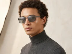 BS0824-0277_Grey_Rectangular_Metal_sunglasses-tryon_male