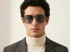 BS0824-0285_Black_Aviator_Metal_sunglasses-tryon_male