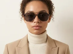 BS0824-0287_Grey_Aviator_Metal_sunglasses-tryon_female