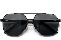 BS0824-0288_Black_Aviator_Metal_sunglasses_front