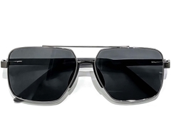 BS0824-0292_Grey_Aviator_Metal_sunglasses_front