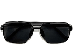 BS0824-0293_Black_Aviator_Metal_sunglasses_front