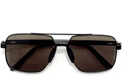 BS0824-0294_Black_Aviator_Metal_sunglasses_front