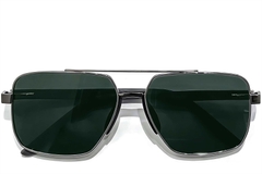 BS0824-0296_Grey_Aviator_Metal_sunglasses_front