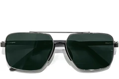 BS0824-0296_Grey_Aviator_Metal_sunglasses_front