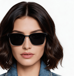 BS0824-0297_Grey_Semi-rimless_Metal_sunglasses_model