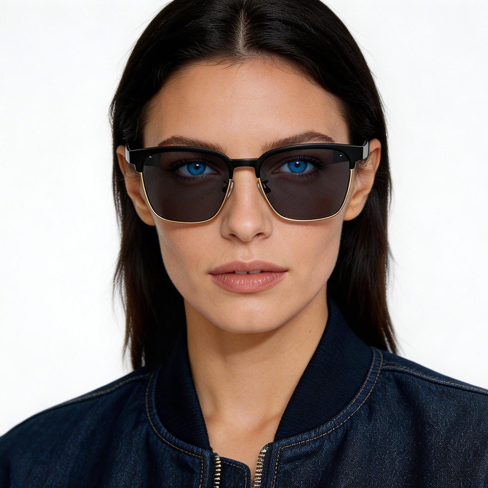 bs0824-0299_golden_semi-rimless_metal_sunglasses_model