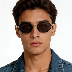 bs0824-0309_black_oval_metal_sunglasses_model