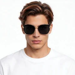 BS0824-0312_Black_Rectangular_TR90_sunglasses_model