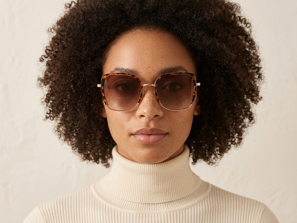 BS0824-0313_Tortoiseshell_Rectangular_TR90_sunglasses-tryon_female