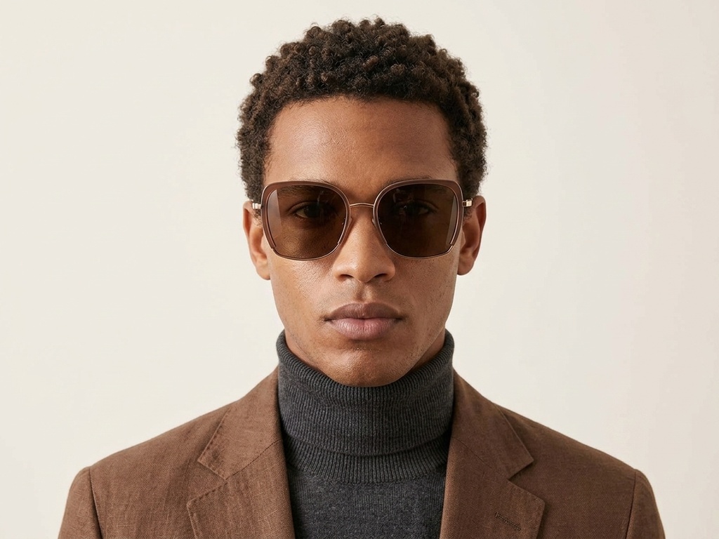 BS0824-0314_Brown_Rectangular_TR90_sunglasses-tryon_male