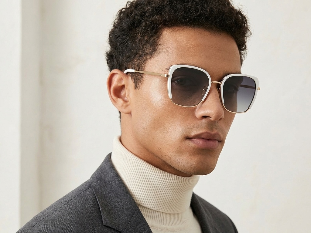 BS0824-0315_White_Rectangular_TR90_sunglasses-tryon_male
