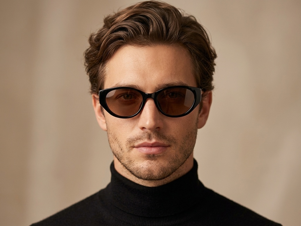 BS0824-0324_Black_Butterfly_TR90_sunglasses-tryon_male