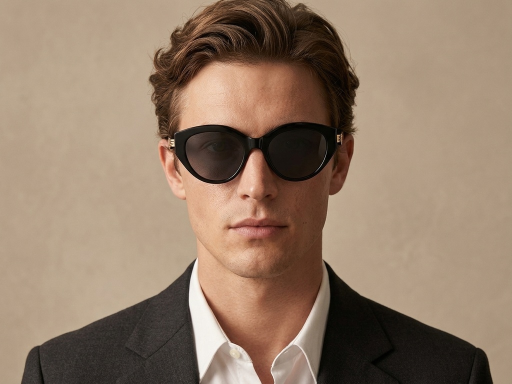 BS0824-0333_Black_Butterfly_TR90_sunglasses-tryon_male