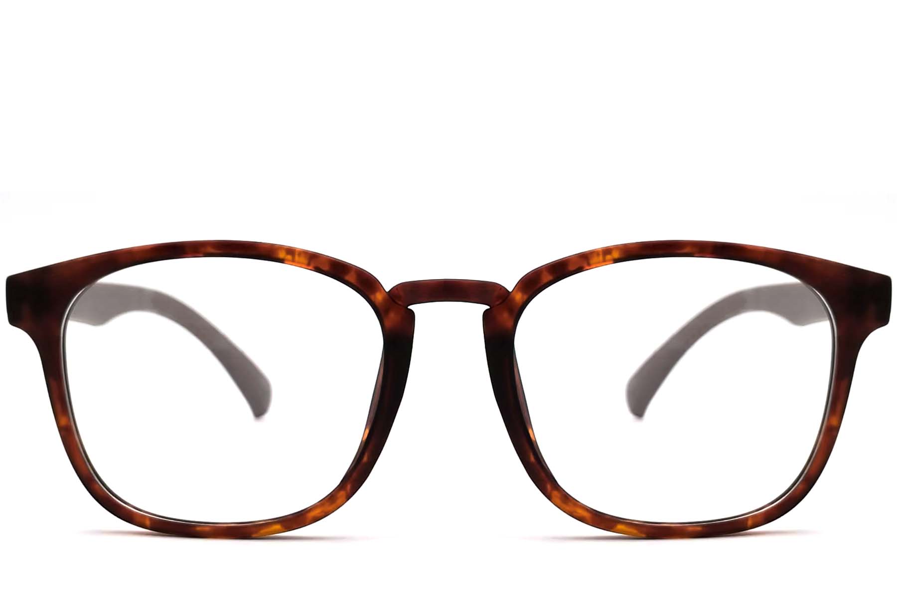 BS1013-0003_Tortoiseshell_Rectangular_TR90_Glasses_front