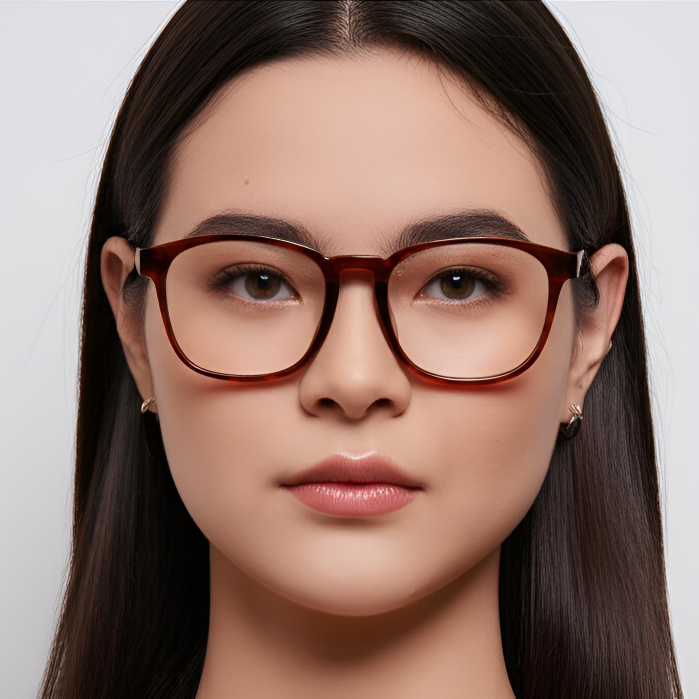 BS1013-0003_Tortoiseshell_Rectangular_TR90_Glasses_model