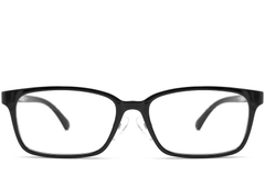 BS1013-0004_Black_Rectangular_TR90_Glasses_front
